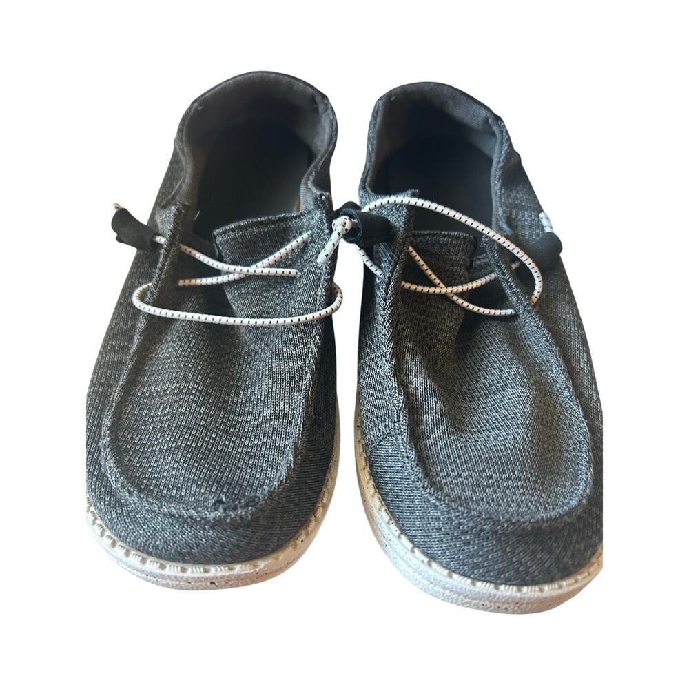 Hey Dude’s Wendy Sport Mesh black shoes size W9 flats